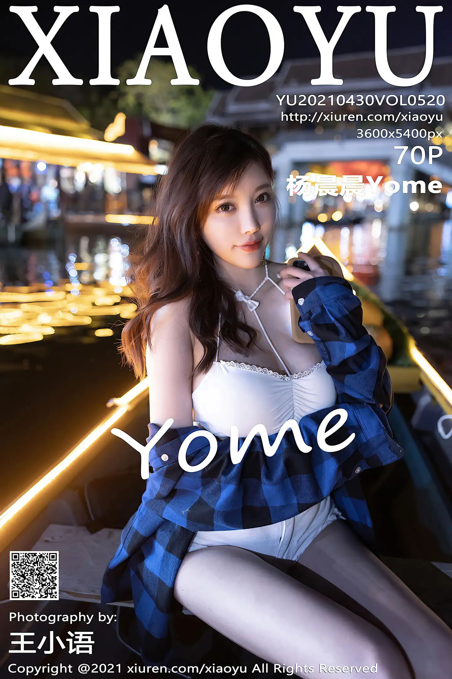 [XiaoYu画语界]Vol.520_女神杨晨晨sugar西双版纳旅拍性感内衣配丁字裤秀翘臀诱惑写真70P-秀人网 - XiuRen.Xyz
